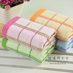 毛巾廠家直銷 高品質大方格方塊毛巾，日用百貨批發優選